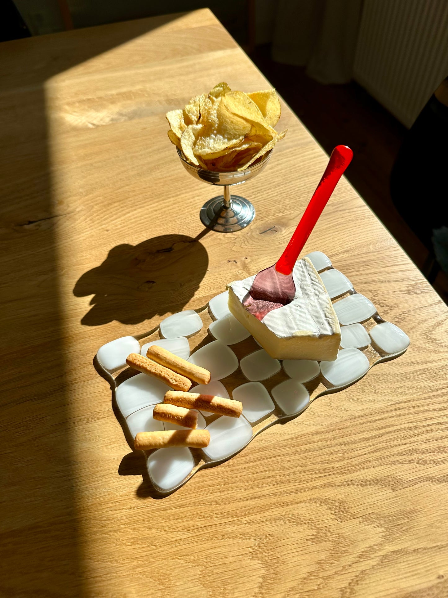 Borrelplank wit
