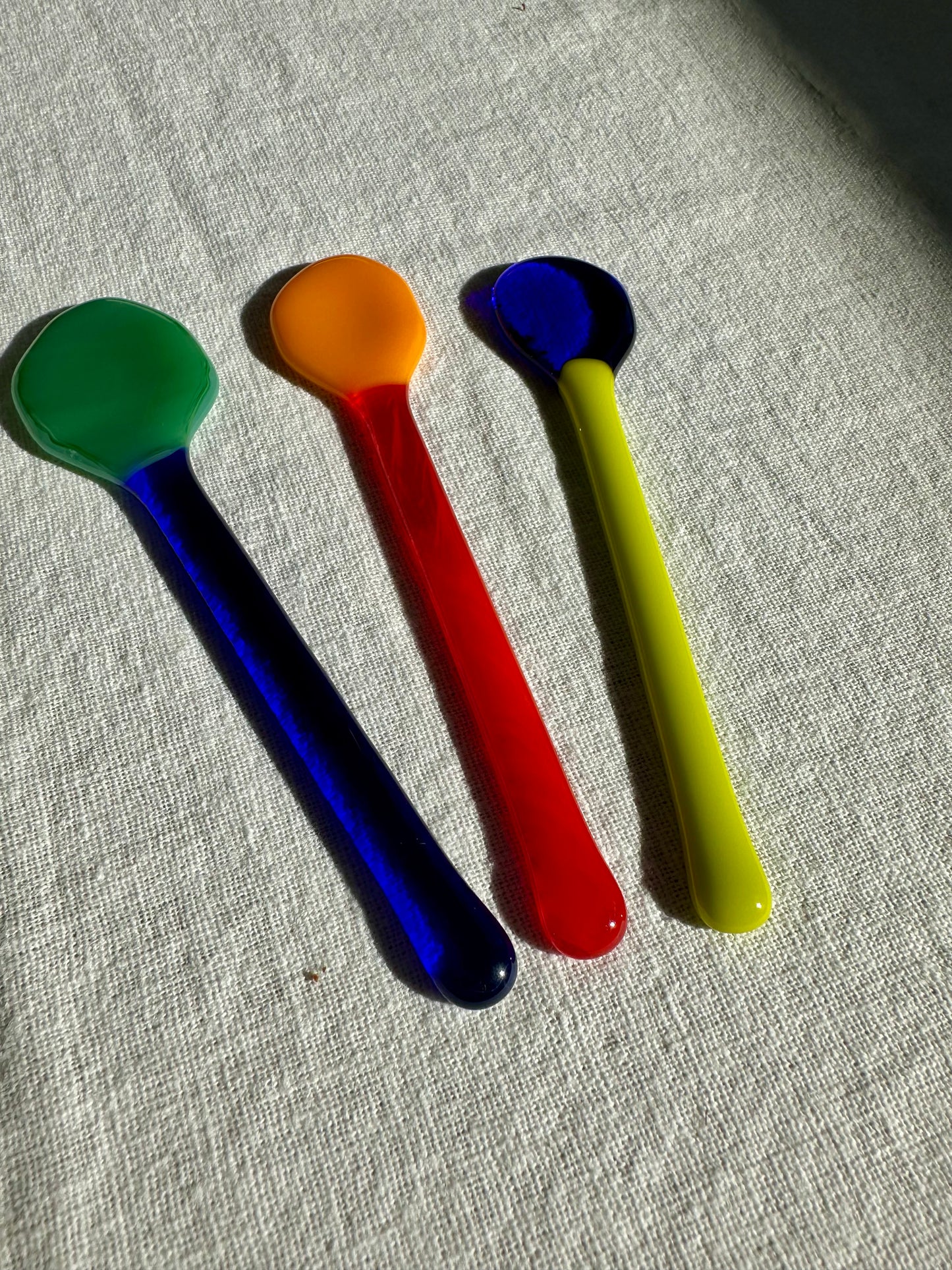 Set (3) lepels voor borrelhap