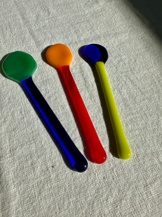 Set (3) lepels voor borrelhap