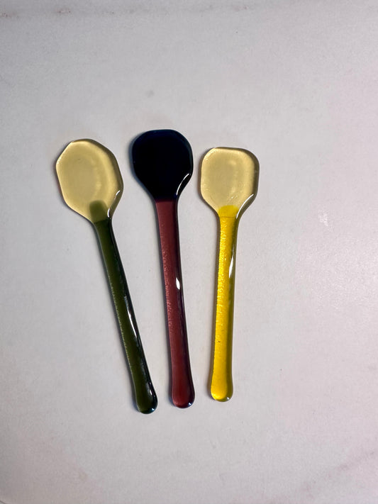 Set (3) lepels voor borrelhap